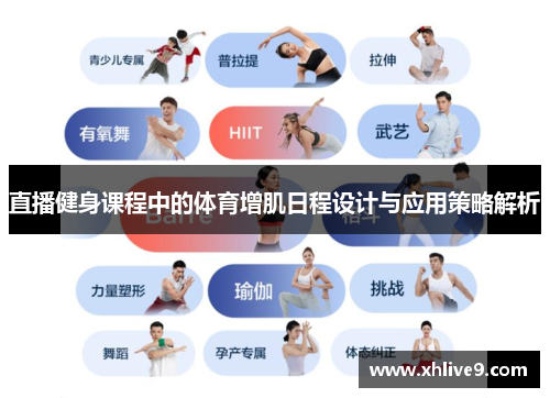 直播健身课程中的体育增肌日程设计与应用策略解析